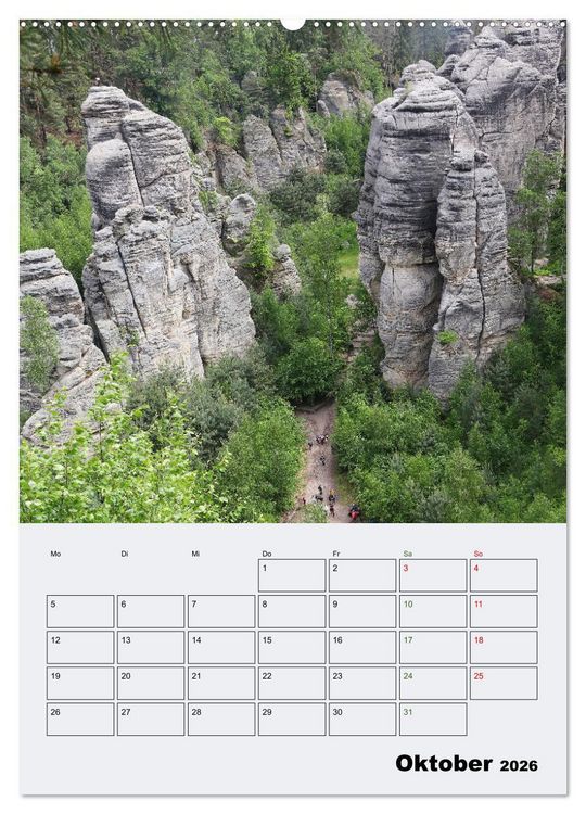 Produktbild: Tschechiens Highlights (Wandkalender 2026 DIN A2 hoch), CALVENDO Monatskalender