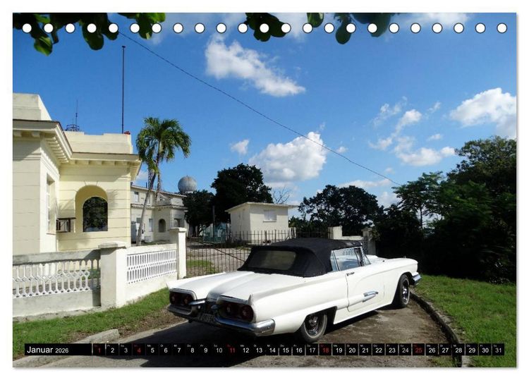 Produktbild: Auto-Legenden: FORD THUNDERBIRD (Tischkalender 2026 DIN A5 quer), CALVENDO Monatskalender