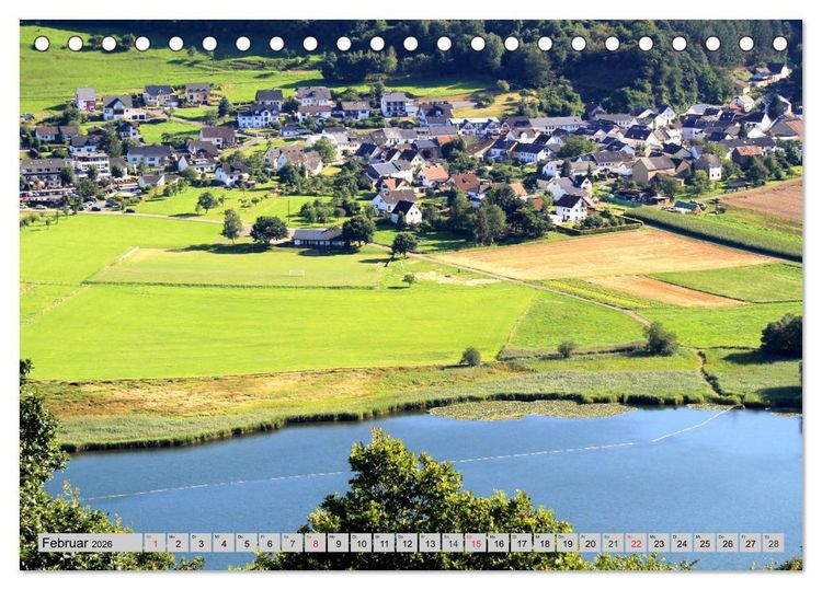 Produktbild: Traumhafte Eifel - In der Vulkaneifel unterwegs (Tischkalender 2026 DIN A5 quer), CALVENDO Monatskalender