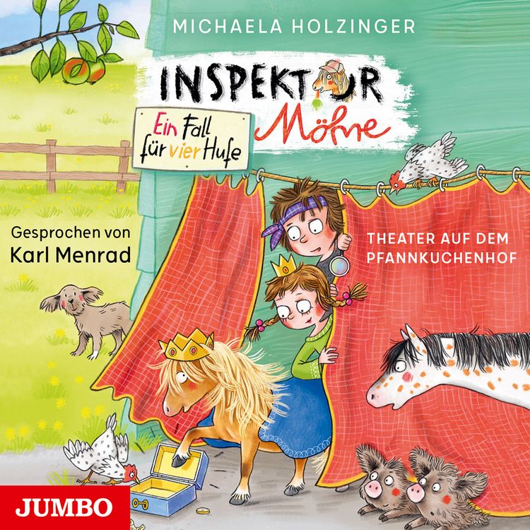 Produktbild: Inspektor M&ouml;hre - ein Fall f&uuml;r vier Hufe. Theater auf dem Pfannkuchenhof [Band 2 (Ungek&uuml;rzt)]