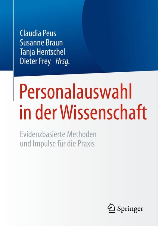 Produktbild: Personalauswahl in der Wissenschaft