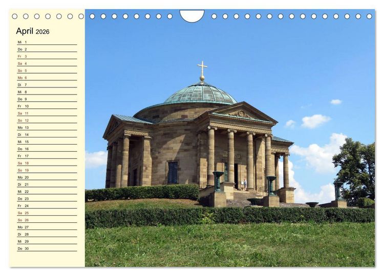 Produktbild: Sehenswertes in Baden-W&uuml;rttemberg erleben (Wandkalender 2026 DIN A4 quer), CALVENDO Monatskalender