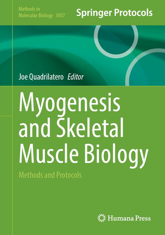 Produktbild: Myogenesis and Skeletal Muscle Biology