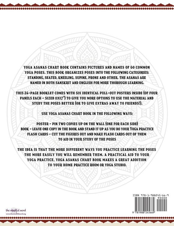 Produktbild: Yoga Asanas Chart Book