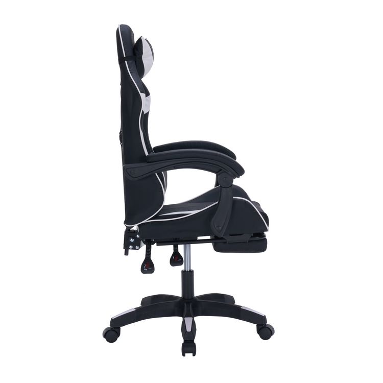 Produktbild: HTI-Living Drehstuhl Krit Eco Schwarz Weiss PVC Drehstuhl Krit Eco Schwarz Weiss PVC