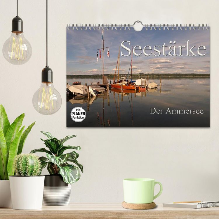 Produktbild: Seest&auml;rke - Der Ammersee (Wandkalender 2026 DIN A4 quer), CALVENDO Monatskalender