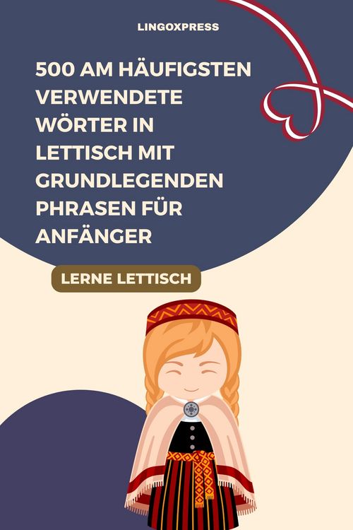 Produktbild: 500 am h&auml;ufigsten verwendete W&ouml;rter in Lettisch mit grundlegenden Phrasen f&uuml;r Anf&auml;nger