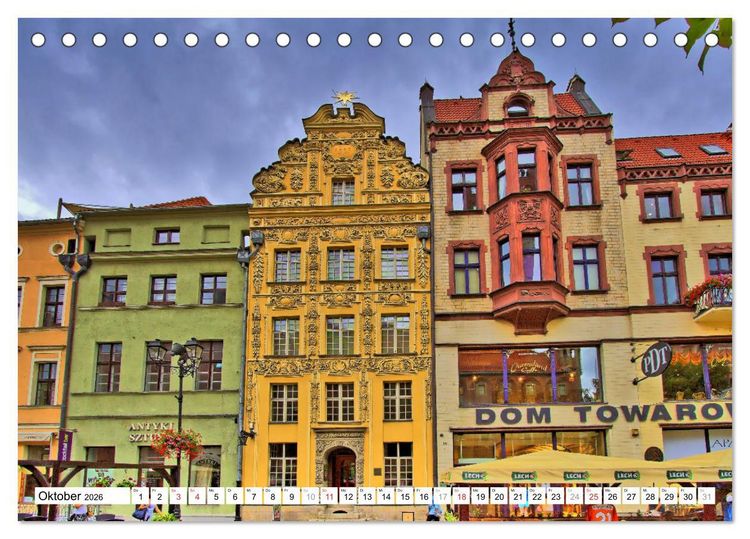 Produktbild: Thorn Torun - Die gotische Altstadt (Tischkalender 2026 DIN A5 quer), CALVENDO Monatskalender
