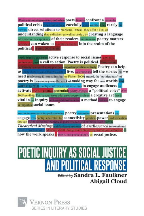 Produktbild: Poetic Inquiry as Social Justice and Political Response