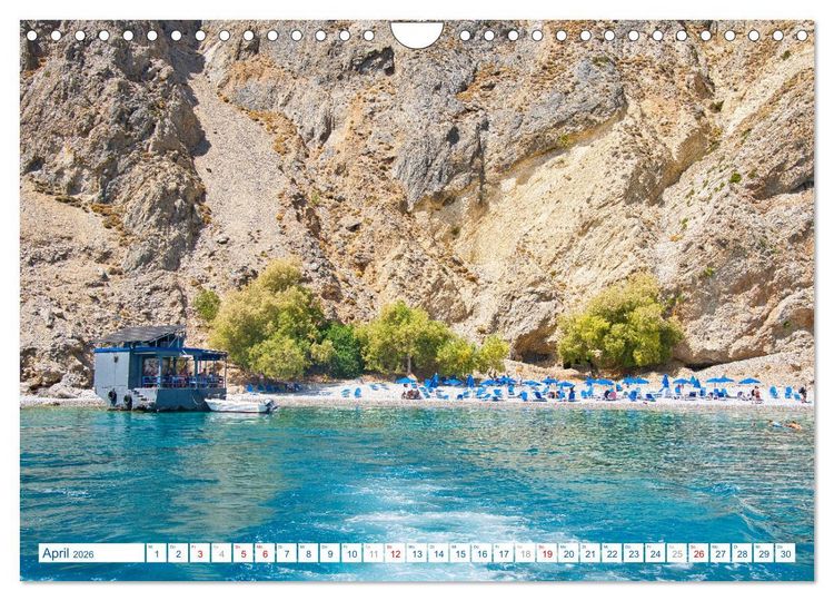 Produktbild: Kreta, der sch&ouml;ne S&uuml;den (Wandkalender 2026 DIN A4 quer), CALVENDO Monatskalender