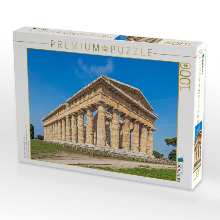 Produktbild: CALVENDO Puzzle Poseidon Tempel um 450 v. Chr. | 1000 Teile Lege-Gr&ouml;&szlig;e 64x48cm Foto-Puzzle f&uuml;r gl&uuml;ckliche Stunden