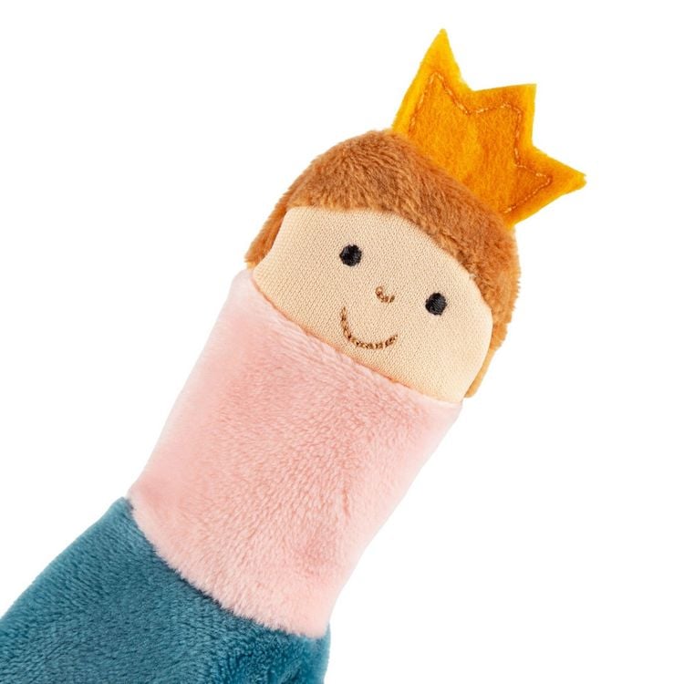 Produktbild: Sigikid 43503 - Fingerpuppen Handschuh Drache/Einhorn/Prinzessin/Turm, Einheitsgr&ouml;&szlig;e