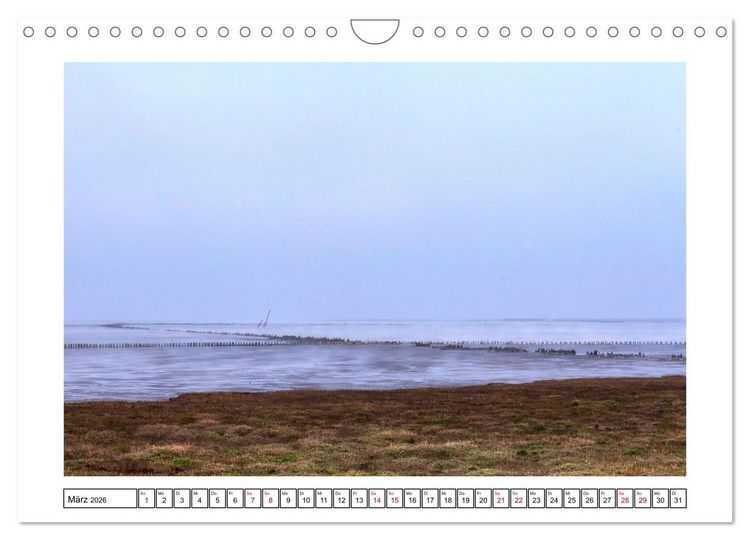 Produktbild: Verliebt in Norddeich (Wandkalender 2026 DIN A4 quer), CALVENDO Monatskalender