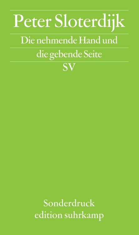 Produktbild: Die nehmende Hand und die gebende Seite