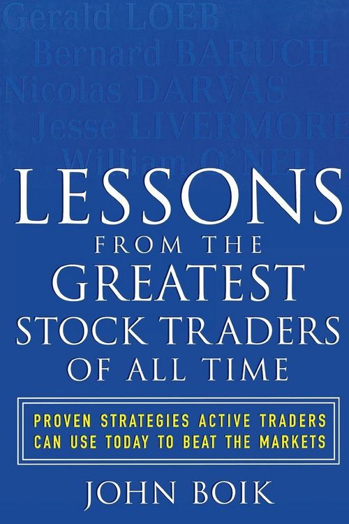 Produktbild: Lessons from the Greatest Stock Traders of All Time