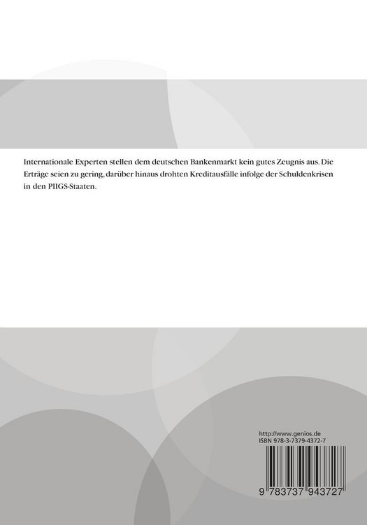 Produktbild: Branchenreport Banken
