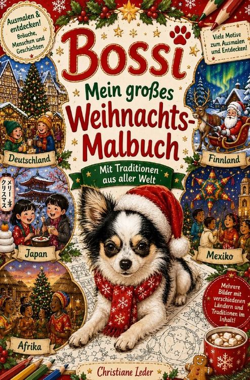 Produktbild: Bossi Mein gro&szlig;es Weihnachts-Malbuch