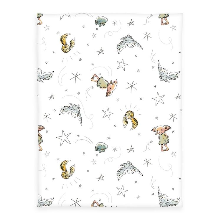 Produktbild: Harry Potter 1474402014 - Microfaserflausch-Decke, 75 x 100 cm, 100% Polyester
