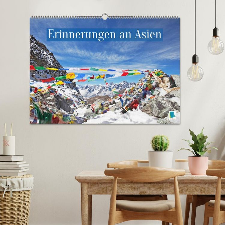 Produktbild: Erinnerungen an Asien (Wandkalender 2026 DIN A2 quer), CALVENDO Monatskalender