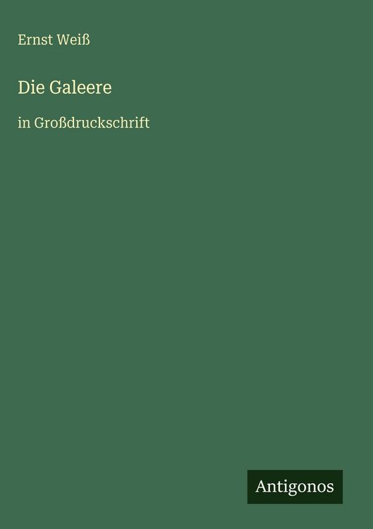 Produktbild: Die Galeere