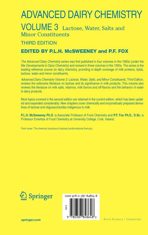 Produktbild: Advanced Dairy Chemistry