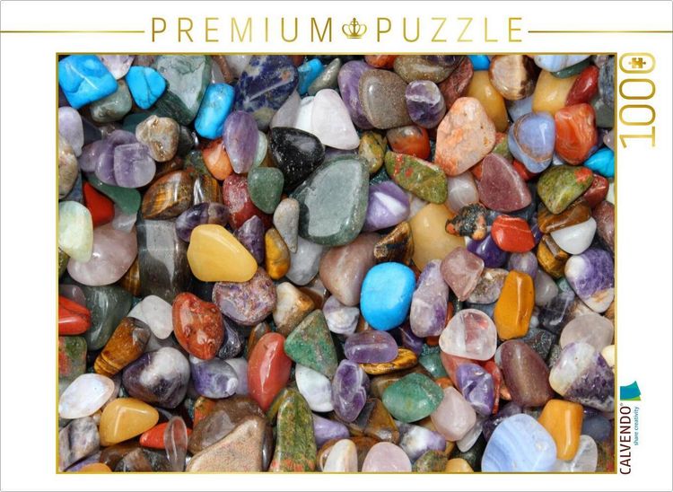 Produktbild: CALVENDO Puzzle Edelstein-Mix | 1000 Teile Lege-Gr&ouml;&szlig;e 64x48cm Foto-Puzzle f&uuml;r gl&uuml;ckliche Stunden