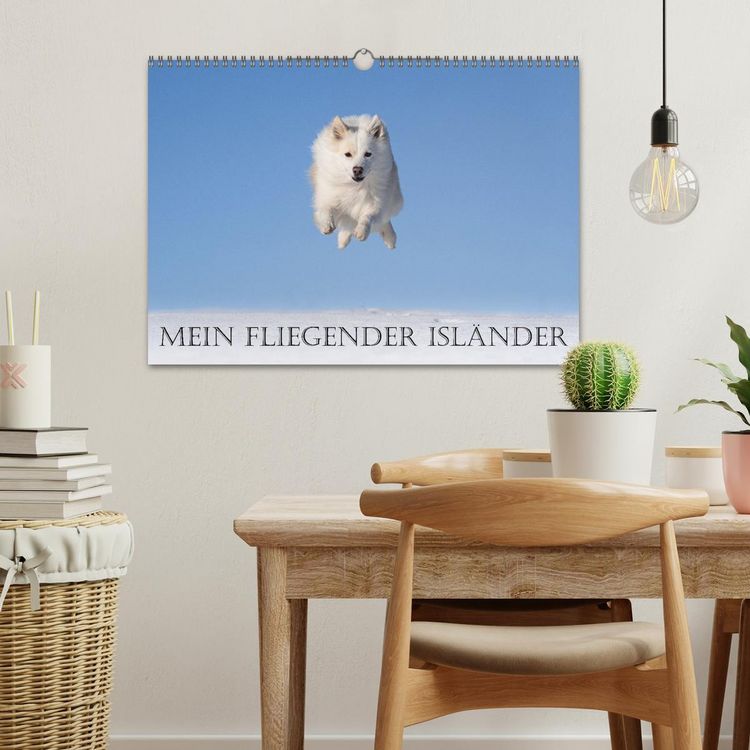 Produktbild: Mein fliegender Isl&auml;nder (Wandkalender 2026 DIN A3 quer), CALVENDO Monatskalender