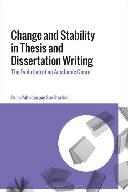 Produktbild: Change and Stability in Thesis and Dissertation Writing
