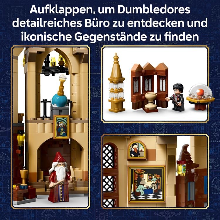 Produktbild: LEGO Harry Potter 76478 B&uuml;cherst&uuml;tze: Dumbledores B&uuml;ro, Spielzeug ab 10