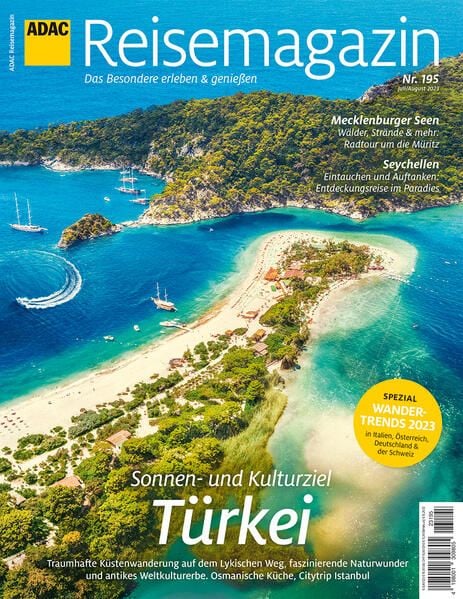 Bild vom Artikel ADAC Reisemagazin mit Titelthema Türkei vom Autor Motor Presse Stuttgart