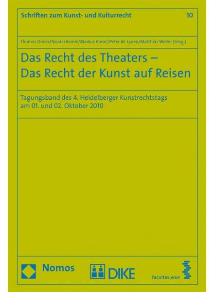 Produktbild: Das Recht des Theaters - Das Recht der Kunst auf Reisen