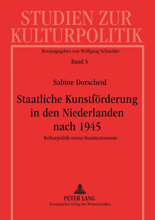 Produktbild: Staatliche Kunstf&ouml;rderung in den Niederlanden nach 1945