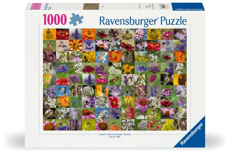 Produktbild: Erwachsenenpuzzle 1000 Teile - 99 Bienen