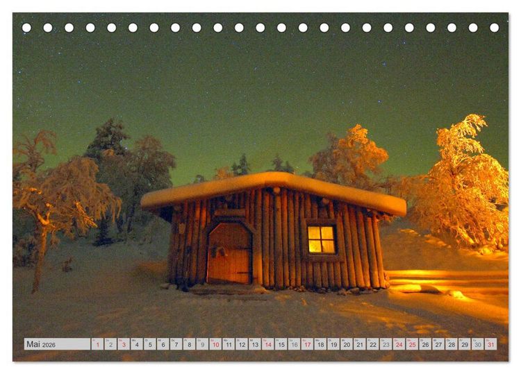 Produktbild: Zauberhaftes Finnland (Tischkalender 2026 DIN A5 quer), CALVENDO Monatskalender