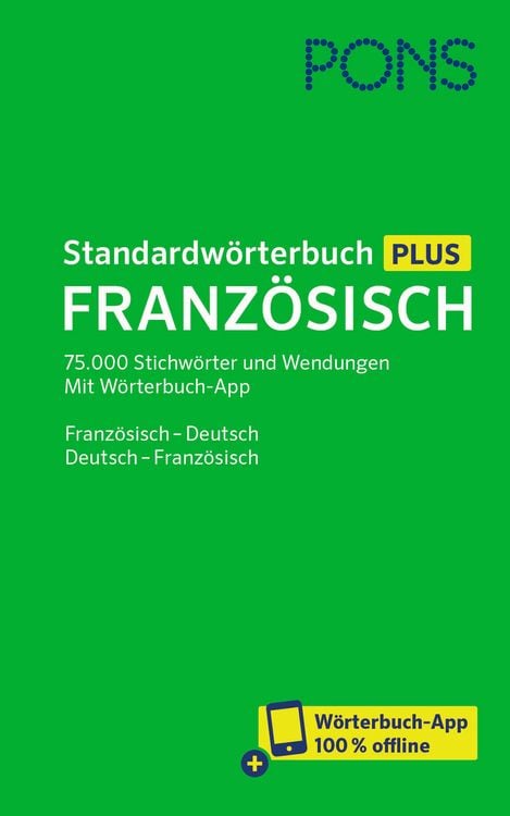 Produktbild: PONS Standardw&ouml;rterbuch Plus Franz&ouml;sisch