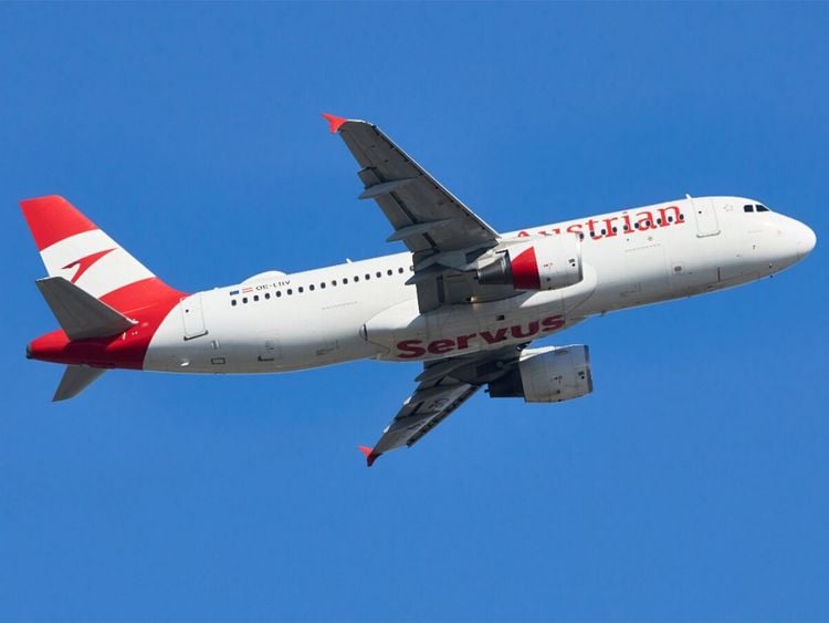 Produktbild: CALVENDO Puzzle OE-LBV - Austrian Airlines - Airbus A320-214 - Frankfurt Airport | 1000 Teile Lege-Gr&ouml;&szlig;e 64x48cm Foto-Puzzle f&uuml;r gl&uuml;ckliche Stunden