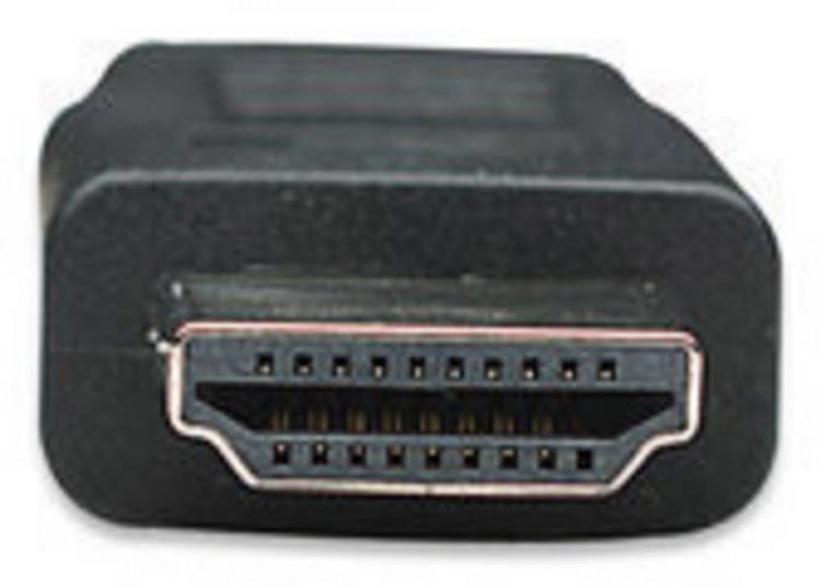 Produktbild: Manhattan HDMI Anschlusskabel HDMI-A Stecker, HDMI-A Stecker 5.00 m Schwarz 306133-CG 4K UHD HDMI-Kabel