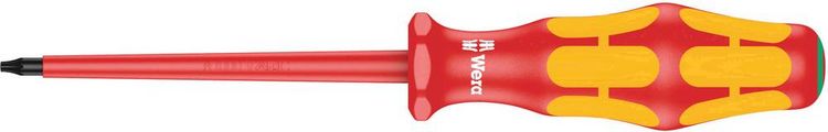 Produktbild: Wera 167 i VDE Torx-Schraubendreher Gr&ouml;&szlig;e (Schraubendreher) T 7 Klingenl&auml;nge: 80 mm DIN EN 60900 1 St.
