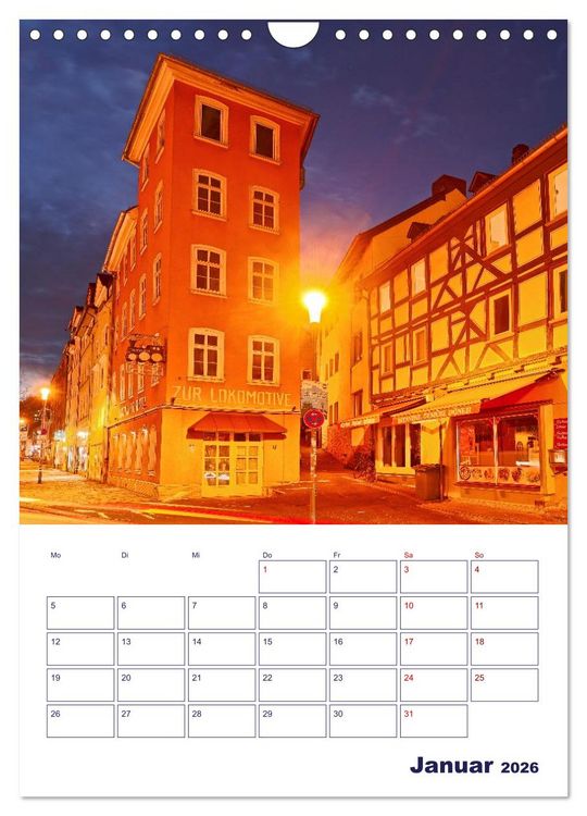 Produktbild: Marburg - Universit&auml;tsstadt mit Flair (Wandkalender 2026 DIN A4 hoch), CALVENDO Monatskalender
