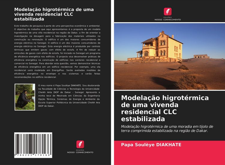 Produktbild: Modela&ccedil;&atilde;o higrot&eacute;rmica de uma vivenda residencial CLC estabilizada