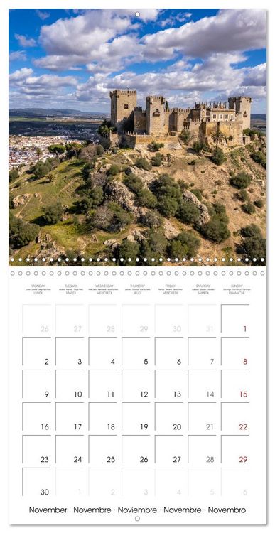 Produktbild: Spain - Andalusia (Wall Calendar 2026 12 &times; 12 Inch) CALVENDO 12 Month Wall Calendar