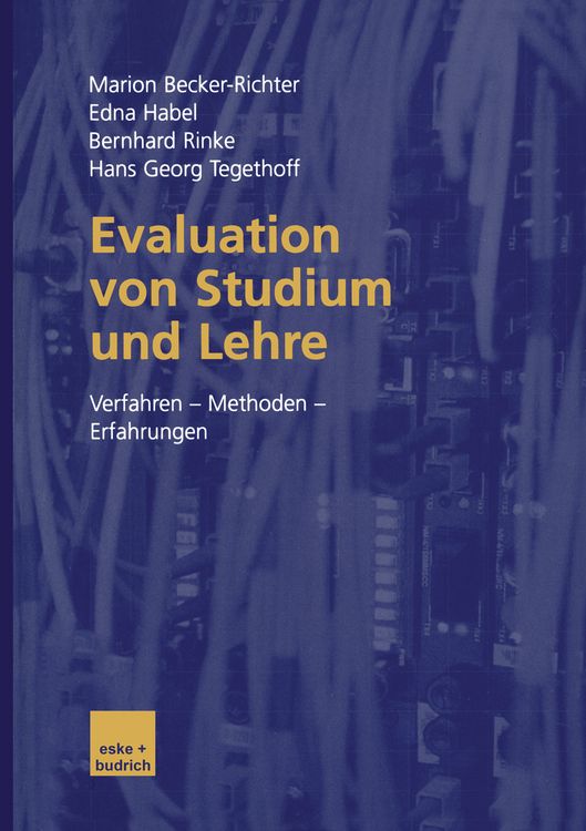 Produktbild: Evaluation von Studium und Lehre