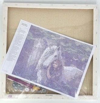 Produktbild: Craft Buddy PBN5050E - Paint by Numbers, Forest Maiden, 50x50 cm