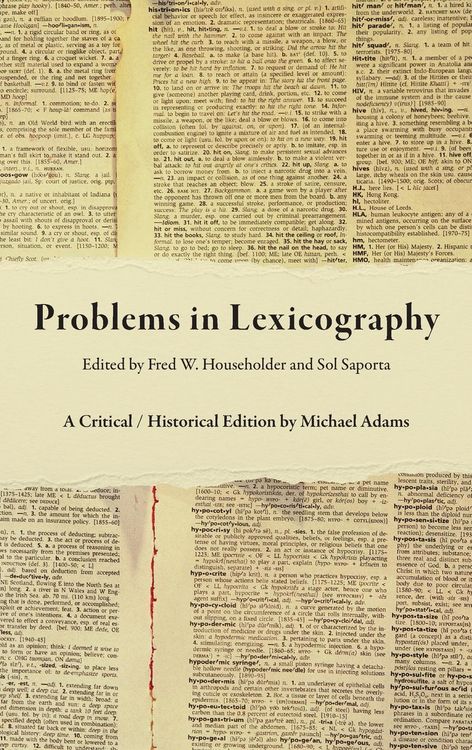 Produktbild: Problems in Lexicography