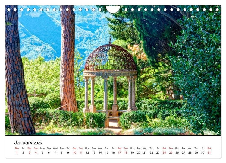 Produktbild: Gulf of Naples - Highlights (Wall Calendar 2026 DIN A4 landscape), CALVENDO 12 Month Wall Calendar