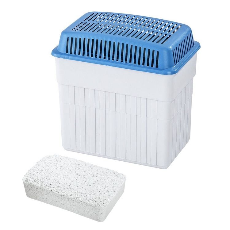 Produktbild: Luftentfeuchter 2 kg Blau, f&uuml;r R&auml;ume bis 160 m&sup3;