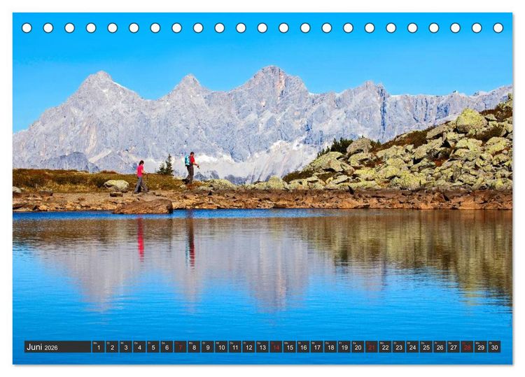 Produktbild: Der Hohe Dachstein (Tischkalender 2026 DIN A5 quer), CALVENDO Monatskalender