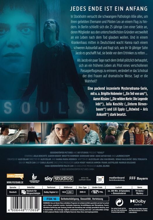 Produktbild: SOULS - Jedes Ende ist ein Anfang - Die komplette Serie [2 DVDa]
