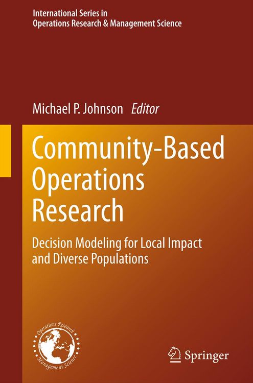 Produktbild: Community-Based Operations Research
