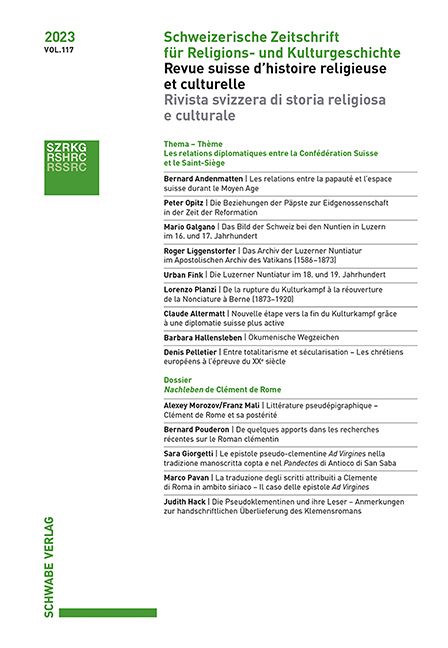 Produktbild: SZRKG 2023 Vol. 117